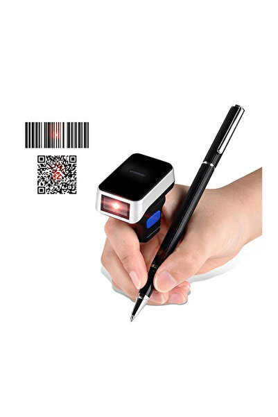 PazarTimi Bluetooth Yüzük Barkod Okuyucu 1D