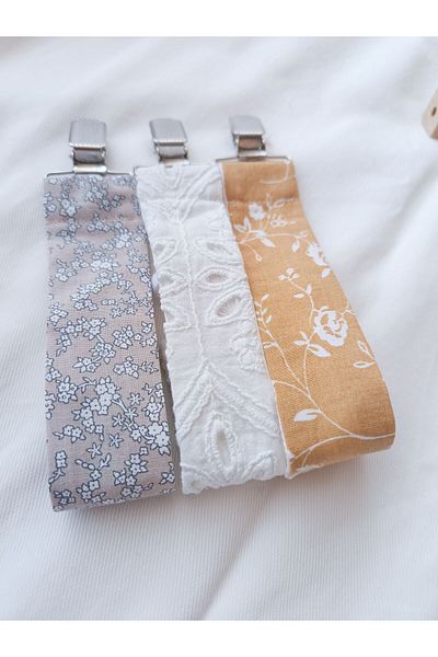 SİYO 3-Piece Pacifier Set - Strap, Chain and Holder