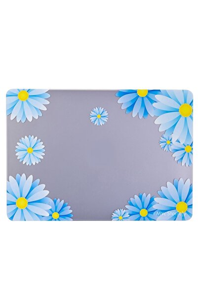 Mcstorey Macbook Air Kılıf 13.6inç M2 M3 M4 Flower07nl (13.6” AİR) A2681 A3113 A3240 Ile Uyumlu