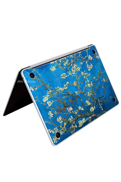Mcstorey Macbook Air M2-m3-m4 13.6inç Kılıf Yapıştırma Koruyucu Kaplama Flower03nl A2681 A3113 A3240 Uyumlu
