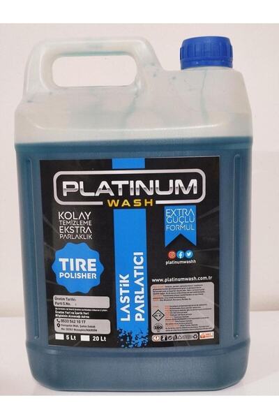 PLATINUM WASH ENDÜSTRİYEL TEMİZLİK ÜRÜNLERİ Platınum Wash Deluxe Lastik Parla...