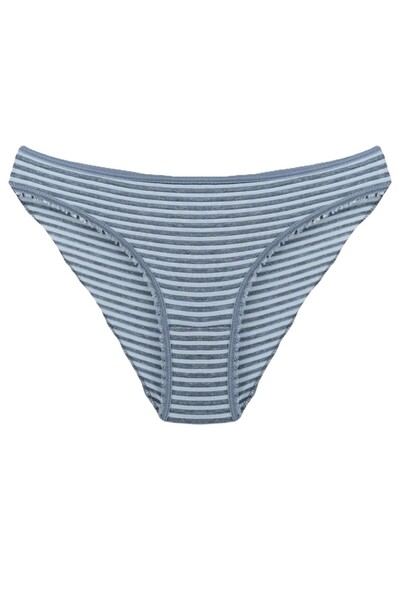 Tutku Set de 6 chiloți pentru femei cu dungi