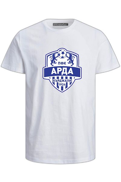 Efendioğlu Design Tricou bărbătesc din bumbac FK Arda Kardzhali - cu logo
