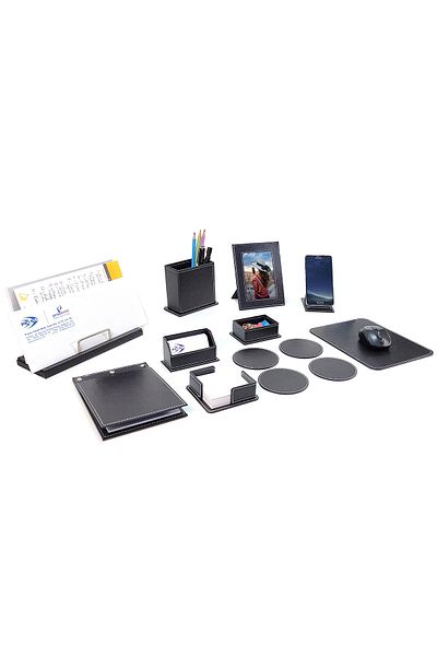 prozenis Pr3710 Desktop 10 τεμαχίων θήκη για στυλό Σημειωματάριο Organizer Σετ γραφείου