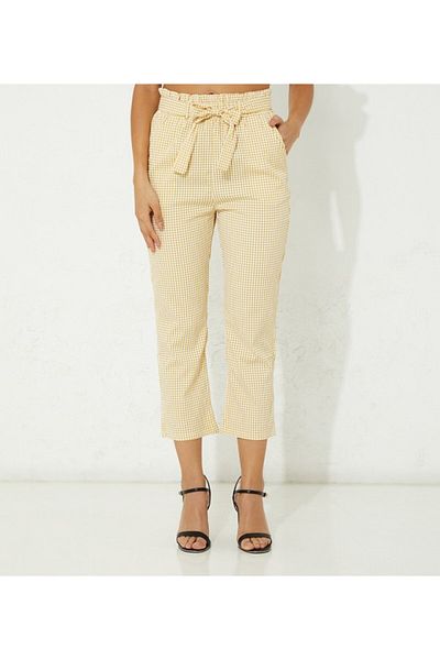 OFFROAD Horizon Women's Yellow Woven Pant Outfit