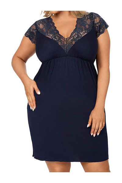 ARDSU Elegant Lace Plus Size Nightgown/Morning Gowns - Made in Eu