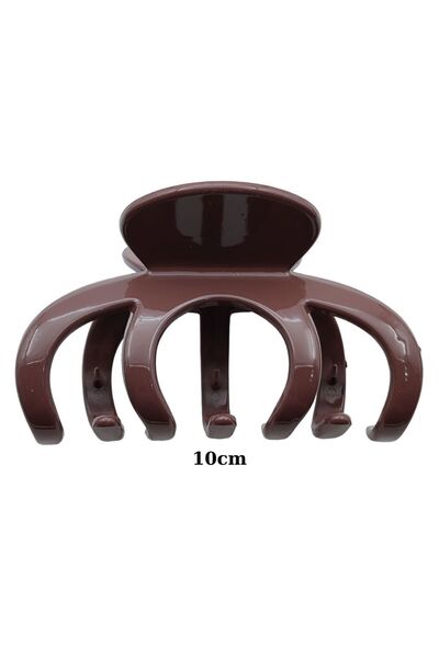 AXE SPORTSWEAR Agrafă de păr pentru femei Dark Brown Latch - Latch Buckle