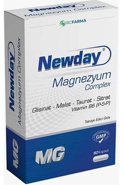 Rcfarma Newday Magnesium Complex 60 Capsules