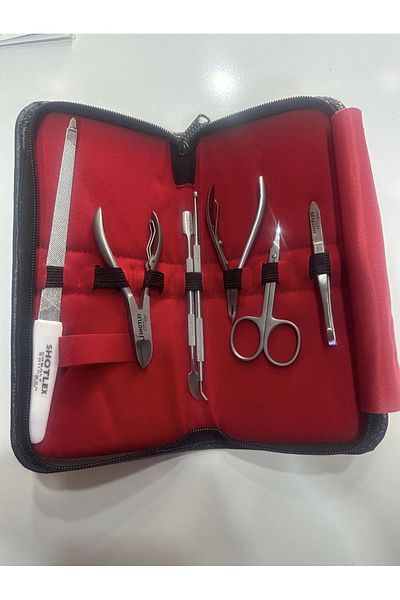 Shotlex Professional مجموعة مانيكير وباديكير 7 قطع