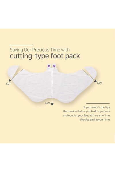 FASCY Sunshine Nourishing, Moisturizing Foot Mask Set of 3
