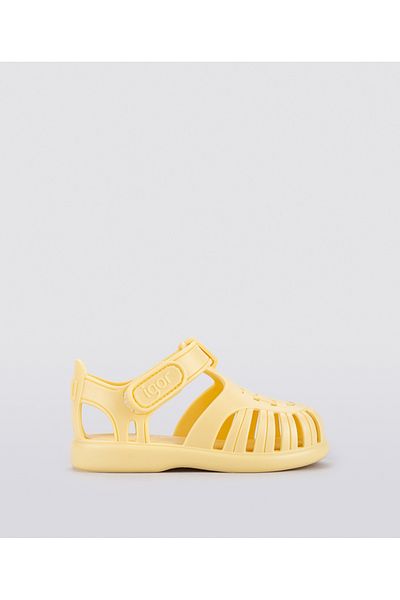 IGOR S10271 Tobby Solid Baby and Kids Yellow Sandals
