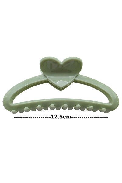 AXE SPORTSWEAR Agrafă de păr cu cataramă pentru femei, verde mare, ovală, în ...