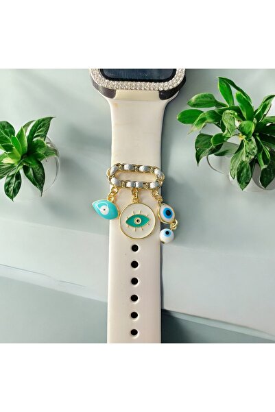BYDC Apple Watch Uyumlu Lüx Kordon Süsü Charm