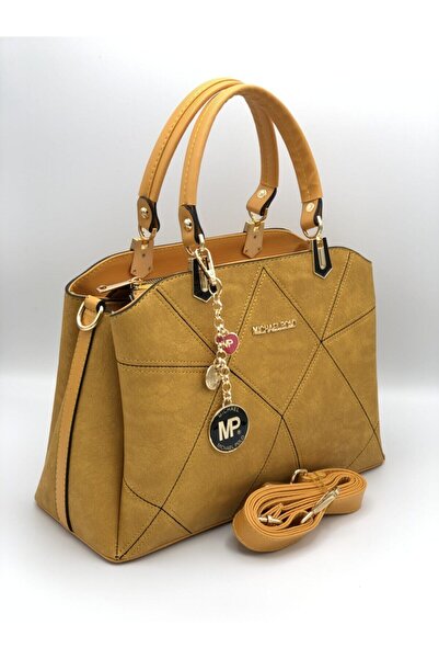 mıchael polo Kadın El Ve Omuz Çantası 3 Bölmeli Çanta