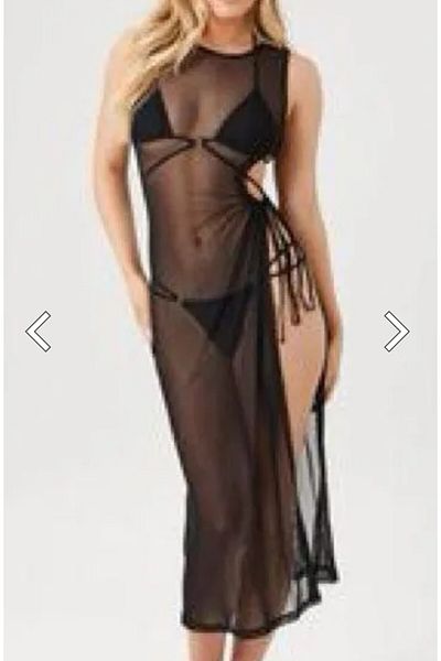 ARDSU Mesh Swimsuit Top - Pareo Dress