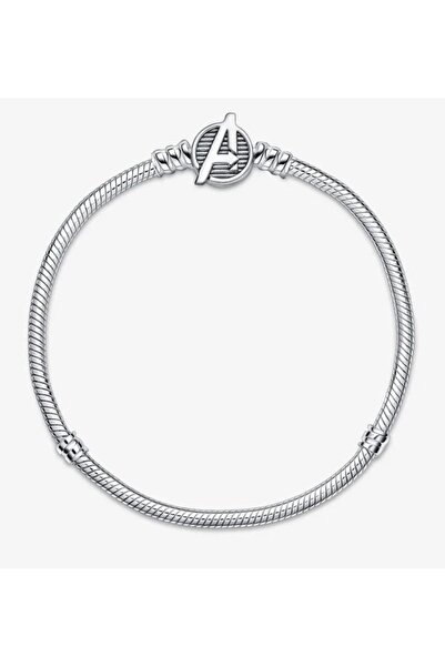 POSEİDONS JEWELLERY Moments Marvel The Avengers Klipsli Bileklik