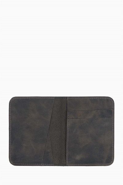 DAMY Genuine Leather Women's Wallet and Card Holder - Men's Wallet and Card Holder 500cr Anthracite