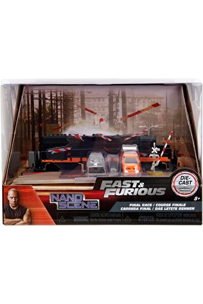 Jada hızlı Ve Öfkeli diorama Hızlı ve Öfkeli Final Yarış Treni Nano Scene & 2...