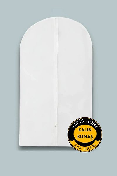 Paris Home 10 Pieces of Clothes Cover, Suit Cover, Gamboç, Clothes Cover, Clothes Transport Protection Cover,