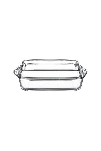 Paşabahçe 59010 Rectangular Pyrex with Lid - 2750 Ml