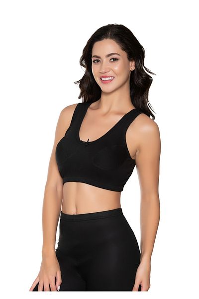 Vibes On Plus Size Half Tank Bra