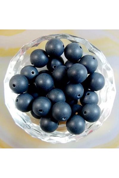eHediyecim Onyx - Ματ Sphere Cut Φυσική Πέτρα - 8 mm - 20 Τεμάχια