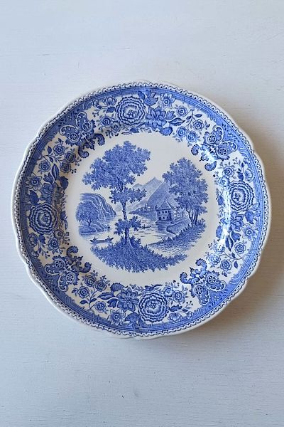 ABBETC Nurantik Villeroy & Boch Burgenland Antique Cake Plate 19 cm