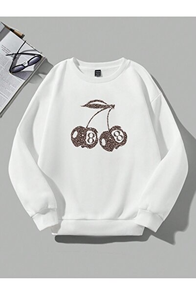 Jose Clothing Βιολογικό βαμβάκι - με τύπωμα oversized Φούτερ