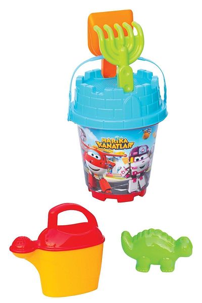 ToXA 6 Pieces Medium Size Wonderful Wings Beach Sea Sand Bucket Luxury Bucket Set