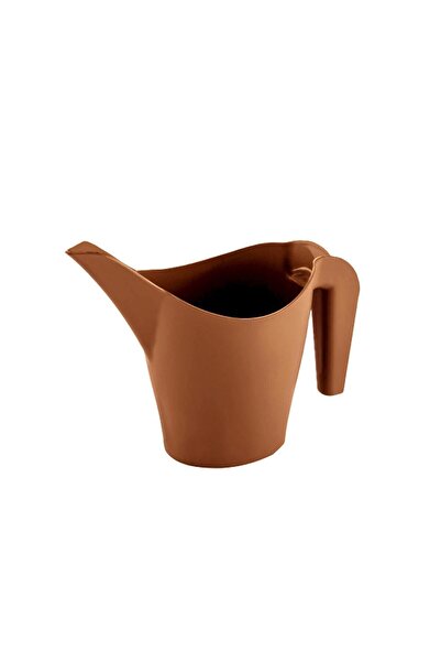 ToXA Gardenya Mini Kaktüs Sulama Kabı 0,12 Litre Pastel Hardal Plastik Minik ...