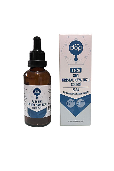 mydop Demir Çinko Içerikli Sıvı Kristal Kaya Tuzu Solesi (%26) 50 ml Prof. Dr...