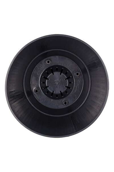 ToXA Sümela Örgü Saksı No1 0,50 Litre Antrasit Gri 11cm Küçük Plastik Kendinden Tabaklı Çiçek Saksısı