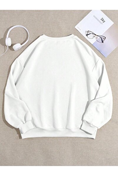 Jose Clothing Βιολογικό βαμβάκι - με τύπωμα oversized Φούτερ