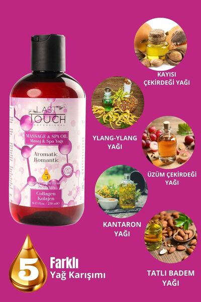 LAST TOUCH Masaj Yağı Aromaterapi ( Kolajen Seans ) 250 ml
