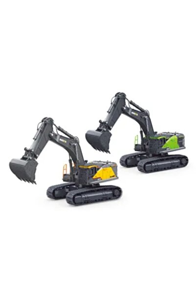 liss çarşı Excavatör Paletli 360 Derece Dönebilen Ayrıntılı Aksesualı Metal E...