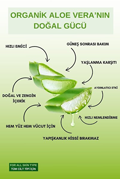 LAST TOUCH Aloe Vera Jel Güneş Sonrası Bakım, Nemlendirici, Ferahlatıcı, Yatıştırıcı 200 ml