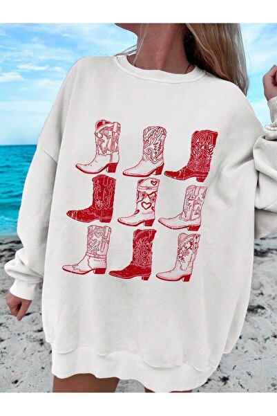 Jose Clothing Βιολογικό βαμβάκι - με τύπωμα oversized Φούτερ