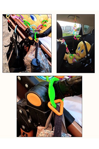 Schmülzer Mama Sandalyesi ve Puset İçin Kilitlenebilir Renkli Halkalar