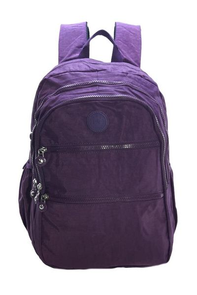 Baginn Klinkir School Bag High School Secondary School University Light Fabric Multi-Pocket Women's Backpack