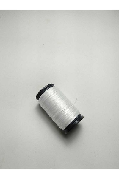 Eskişehir hobi sanat 0.2 Mm 60 Meters White Rosary String - Snow Colored