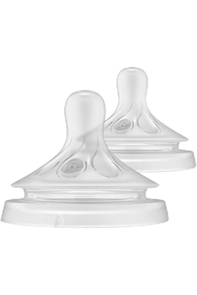 Philips Avent Natural Response 2'li Biberon Emziği, 6 Numara, 6 Ay ve Üstü, D...