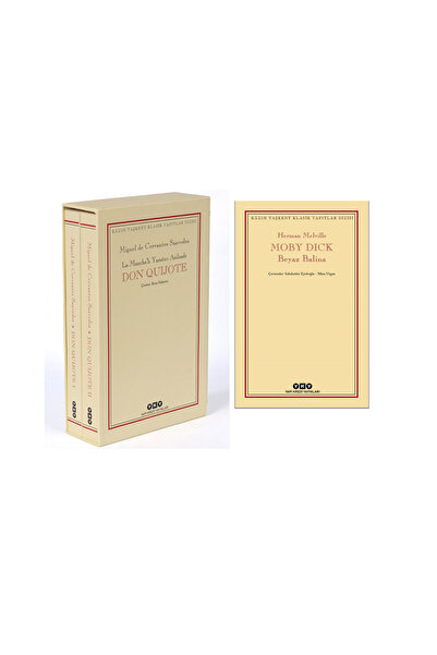 Yapı Kredi Yayınları moby dick herman melville-don kişot cervantes