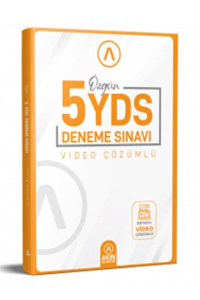 Genel Markalar Akın Özgün 5 YDS Deneme Sınavı (Video Çözümlü)