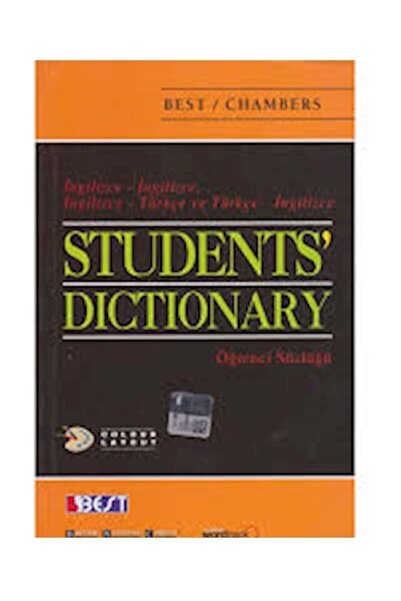 Bildiğin Kitap Best Chambers Student Dictionary Ingilizce-ingilizce-türkçe