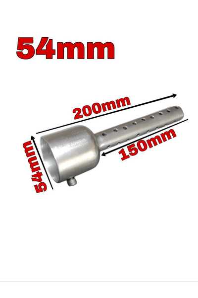 Handmade 54mm Motosiklet Egzoz Susturucusu