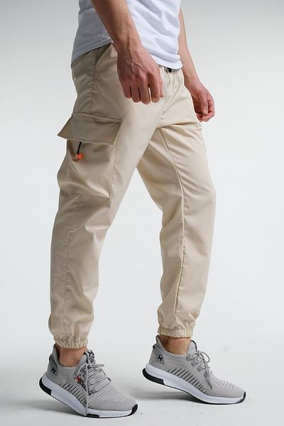 Oksit Ανδρική φόρμα προπόνησης Destry Slim Fit Court Parachute στο κάτω μέρος με τσέπη Cargo
