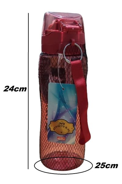 mygeppetobag 750 ml Suitable for All Ages - Bpa Free, Locking Lid and Straw Tritan Water Bottle