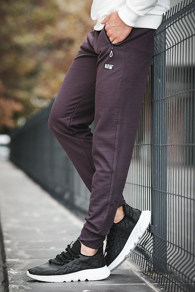 Oksit Ανδρική φούτερ Naw 402 Elastic Leg Ottoman Slim Fit