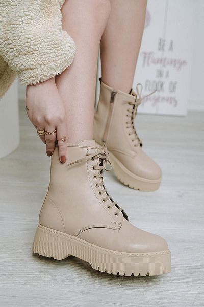Oksit Κοντές γυναικείες μπότες Hazel Thick Sole