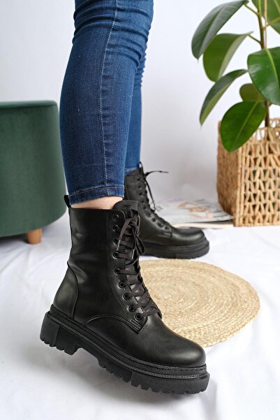 Oksit Rozalin Basic Γυναικείες Μπότες με Fleece Εσωτερικά